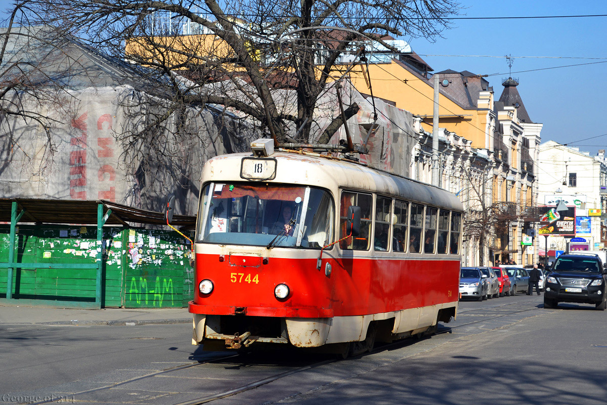 Kijevas, Tatra T3SU nr. 5744