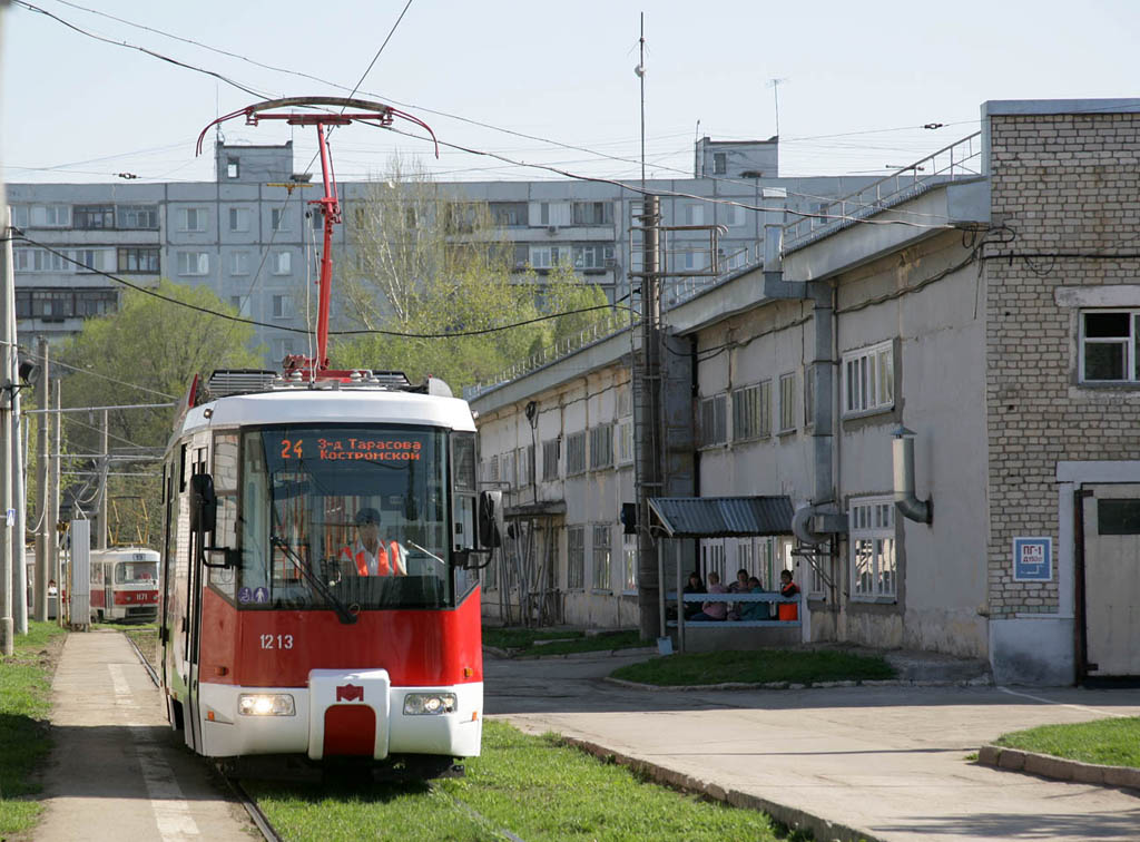 Самара, БКМ 62103 № 1213; Самара — Северное трамвайное депо