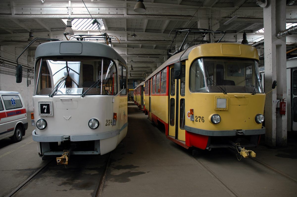 Most - Litvínov, Tatra T3SU Nr. 234; Most - Litvínov, Tatra T3SUCS Nr. 276