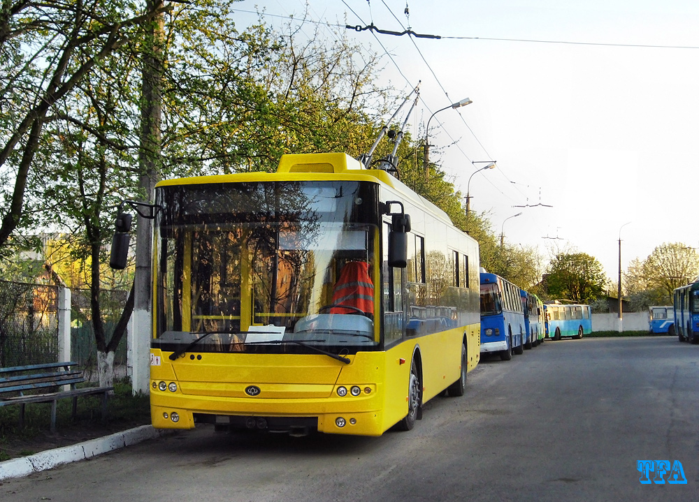Kyiv, Bogdan T70110 № 1375; Lutsk — New Bogdan trolleybuses