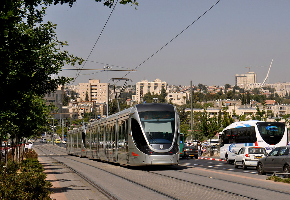 Иерусалим — Трамвай — Вагоны без номеров