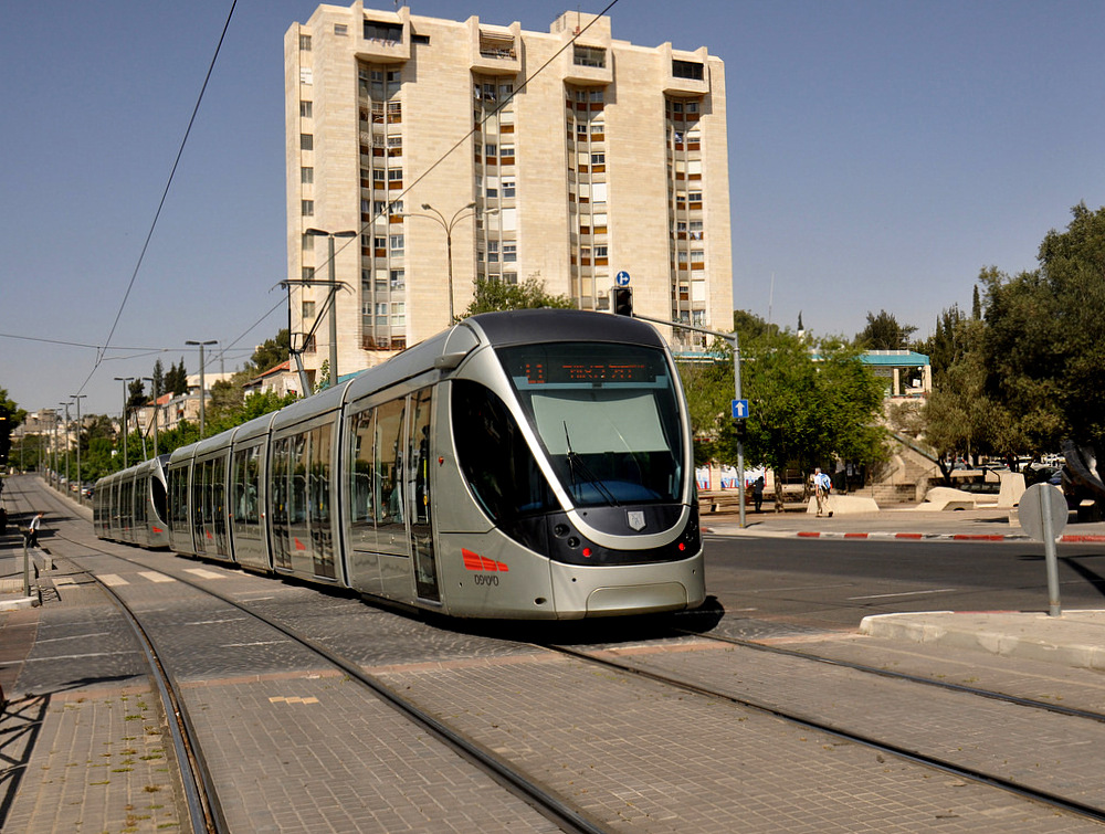 Иерусалим — Трамвай — Вагоны без номеров