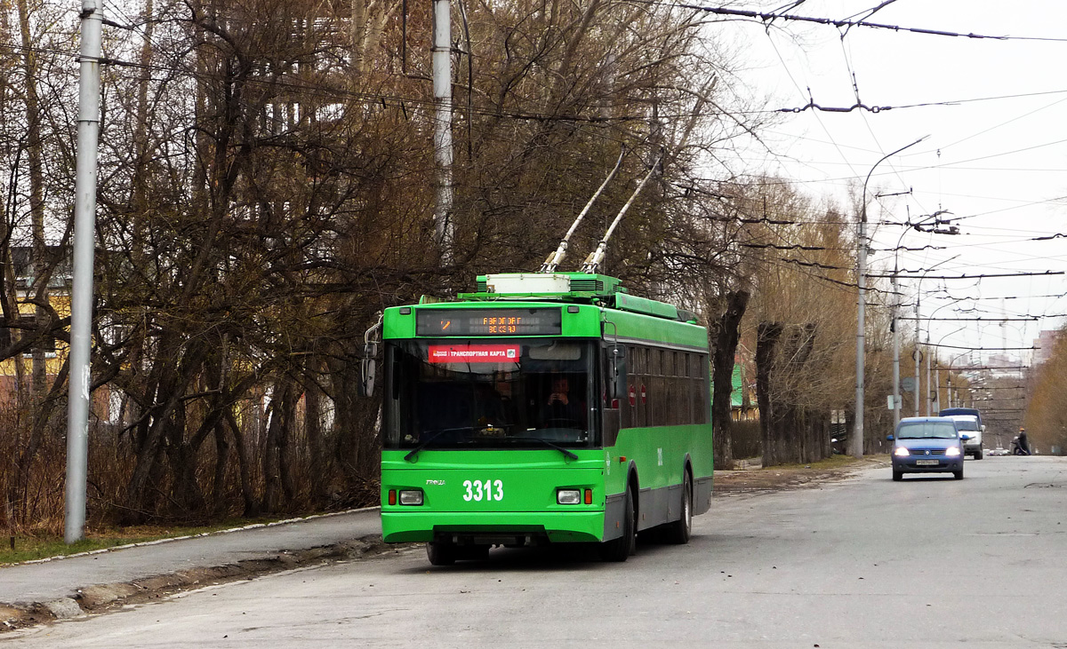 Novosibirsk, Trolza-5275.06 “Optima” nr. 3313
