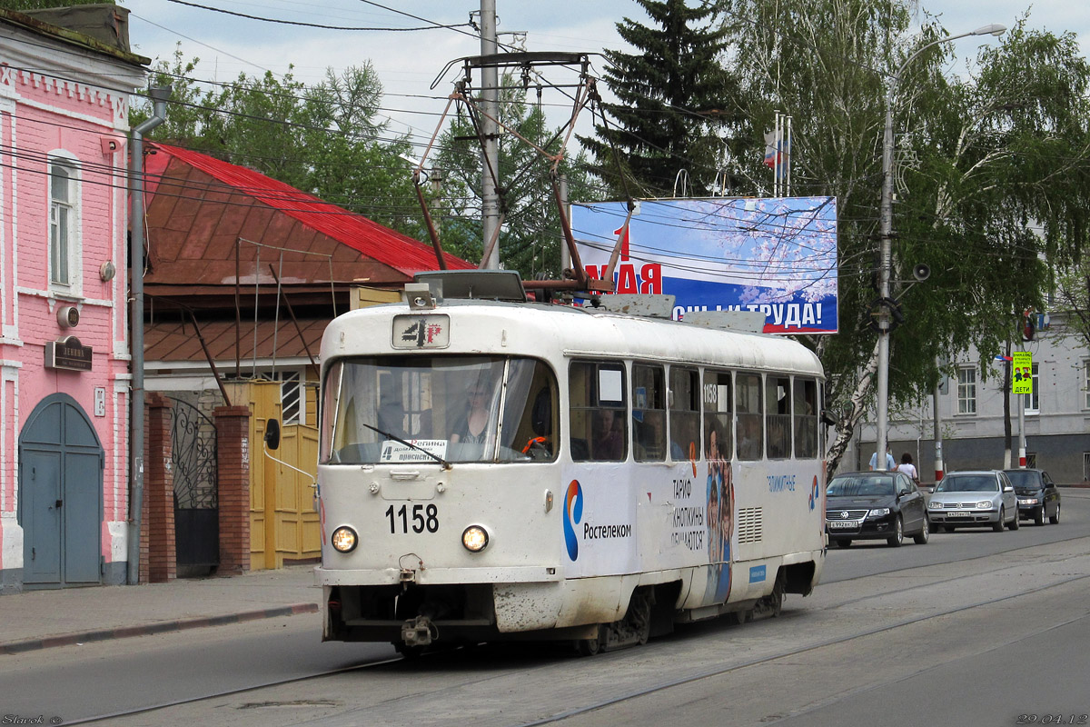 Ulyanovsk, Tatra T3SU # 1158