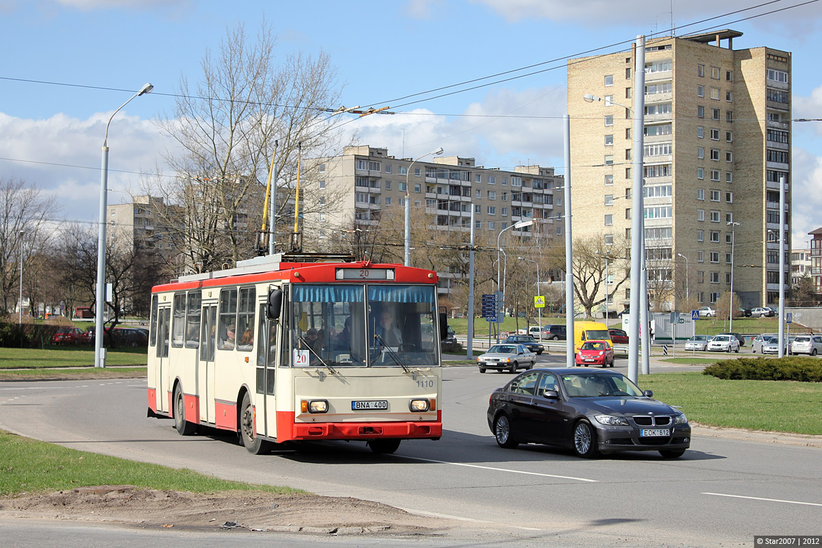 Вильнюс, Škoda 14Tr10/6 № 1110
