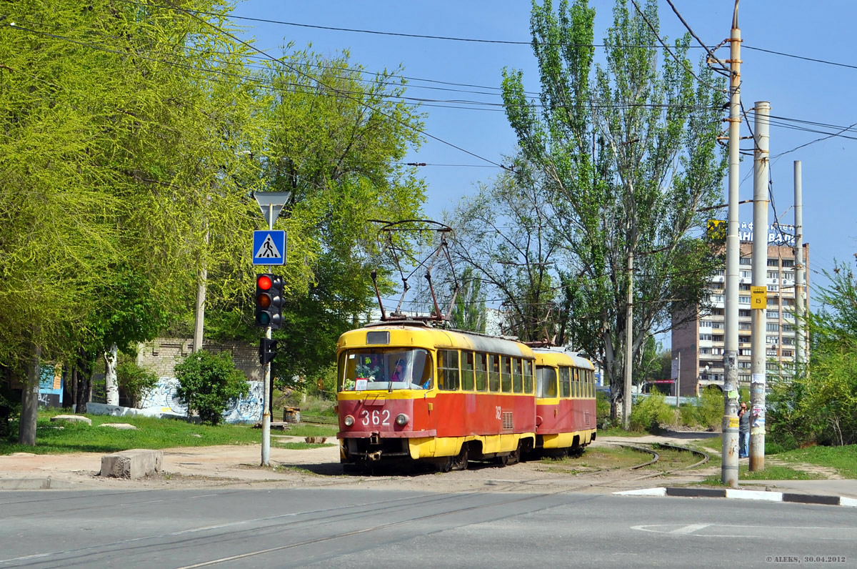 Запорожье, Tatra T3SU № 362; Запорожье, Tatra T3SU № 363