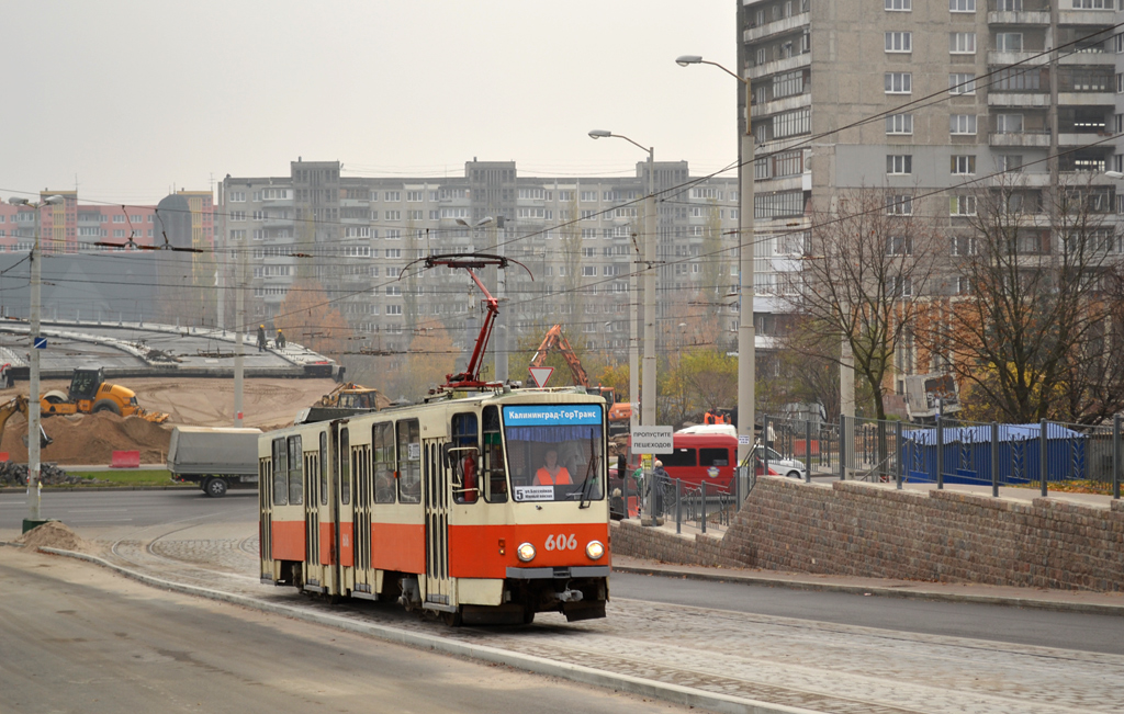 Kaliningrad, Tatra KT4D nr. 606