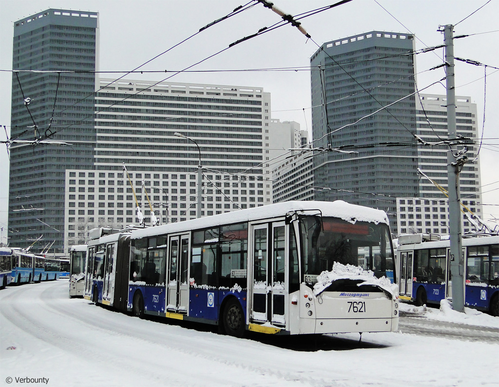 Москва, Тролза-6206.00 «Мегаполис» № 7621