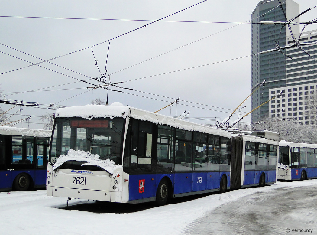 Москва, Тролза-6206.00 «Мегаполис» № 7621