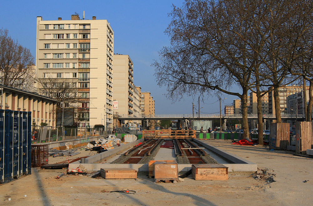 巴黎 — Construction of new tram lines