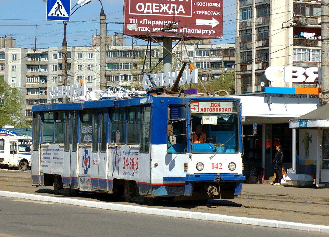 Tver, 71-608K č. 142; Tver — Streetcar lines: Central district