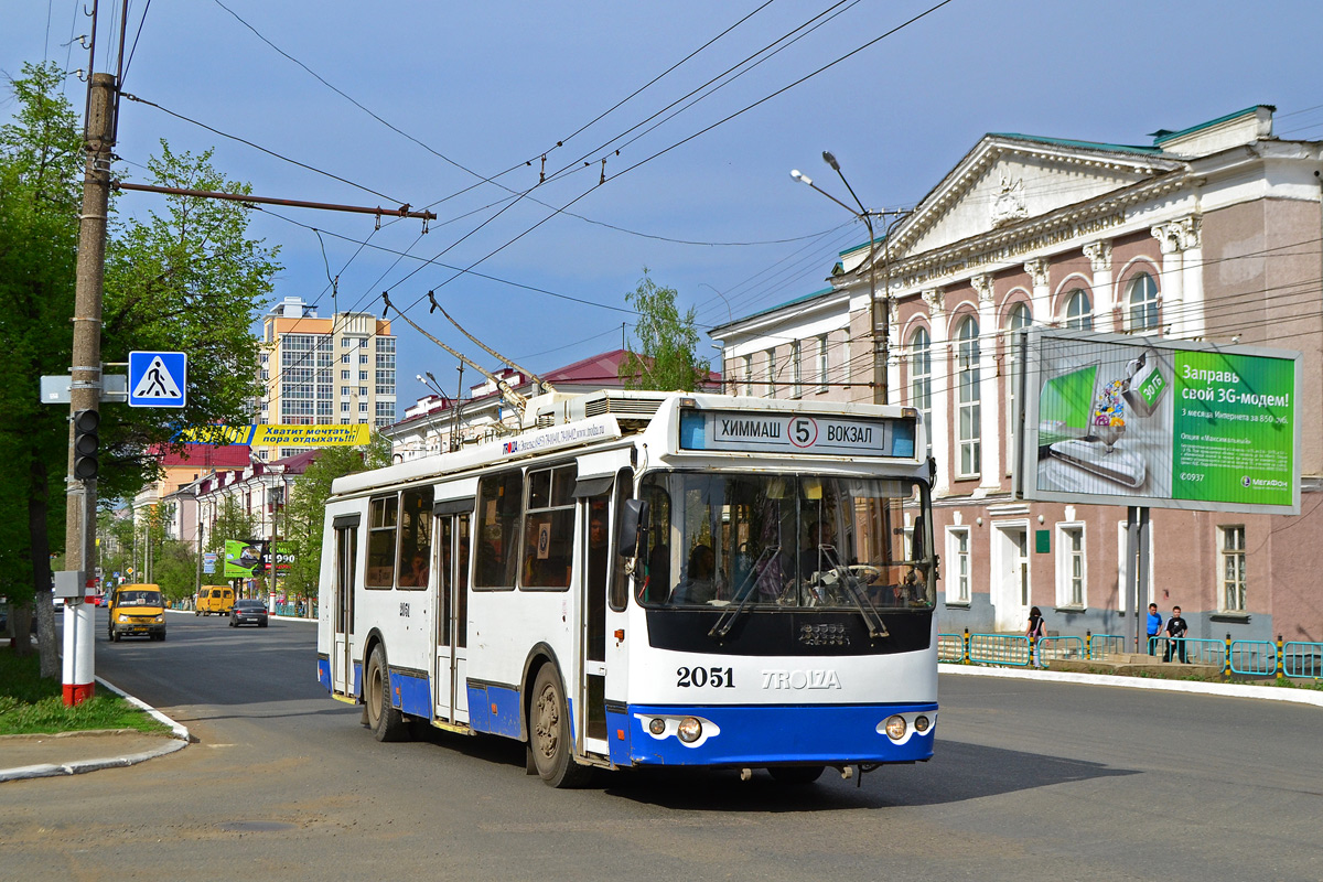 Саранск, ЗиУ-682Г-016.02 № 2051