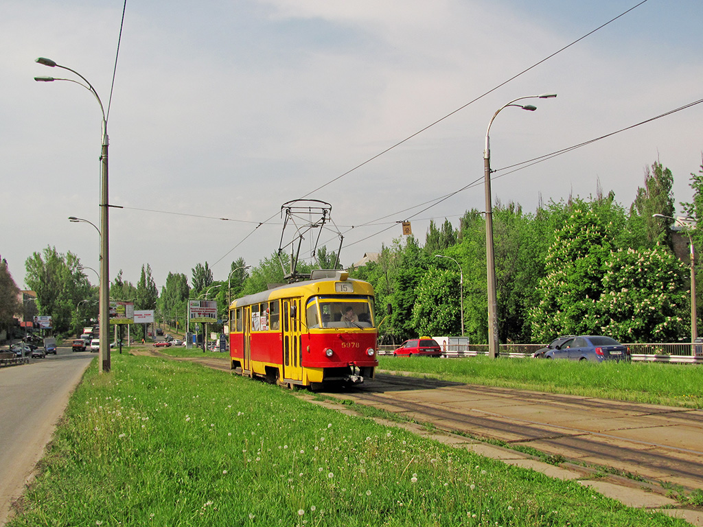 Киев, Tatra T3SU № 5978