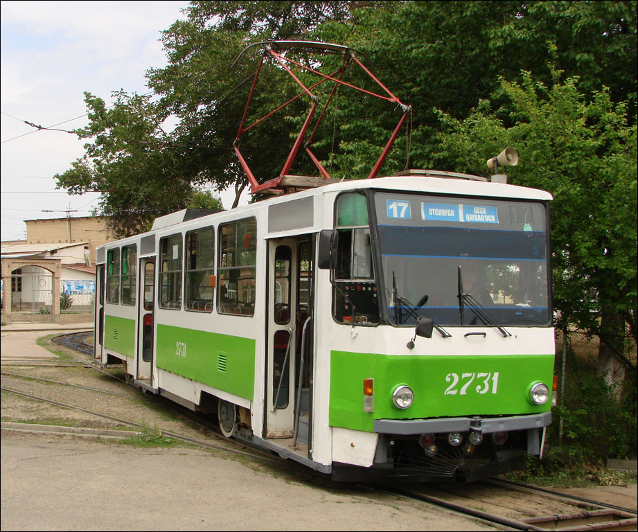 Ташкент, Tatra T6B5SU № 2731