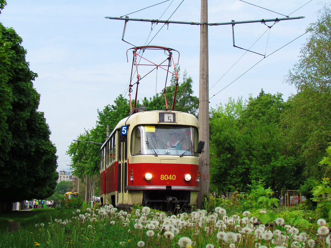 Харьков, Tatra T3M № 8040