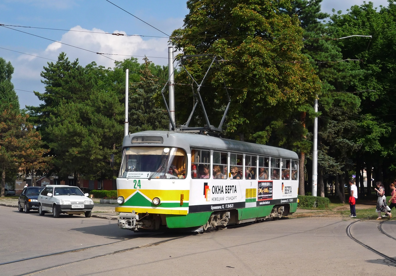 Pyatigorsk, Tatra T4D № 24