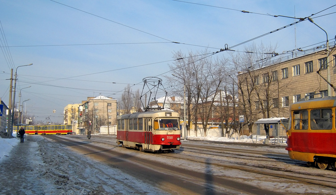 Киев, Tatra T3SU № 5581