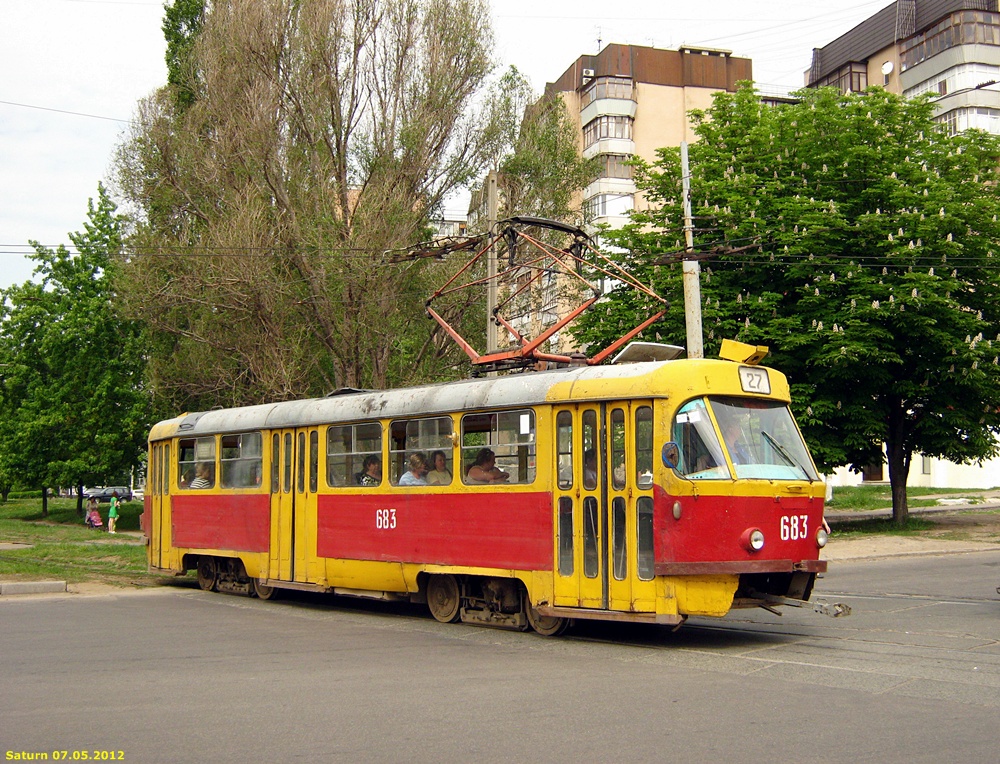 Charkiw, Tatra T3SU Nr. 683
