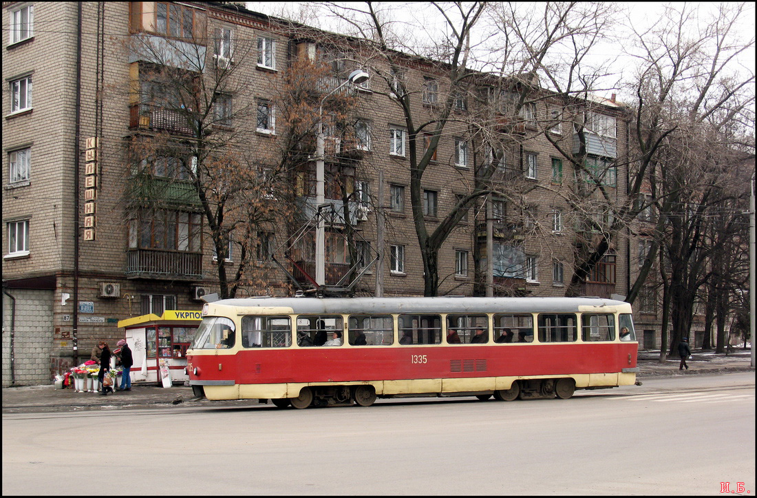 Днепр, Tatra T3SU № 1335