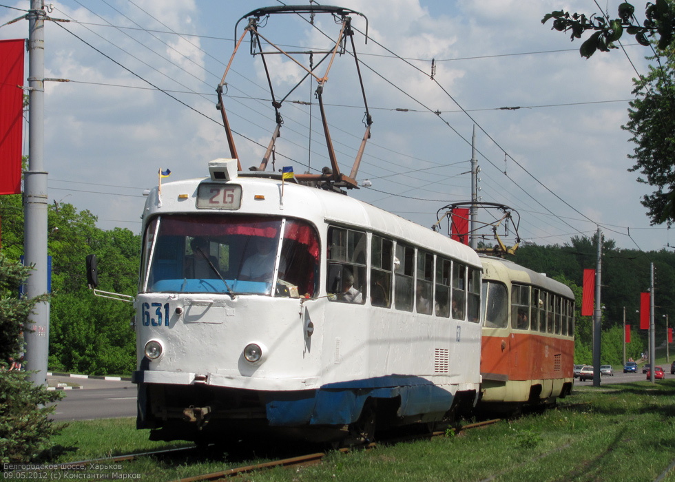 Харьков, Tatra T3SU № 631