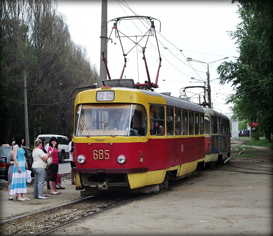 Харьков, Tatra T3SU № 685