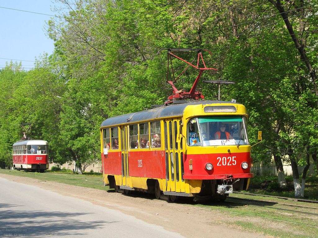 Уфа, Tatra T3D № 2025