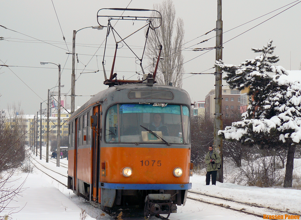 Sofia, Tatra T4D Nr 1075