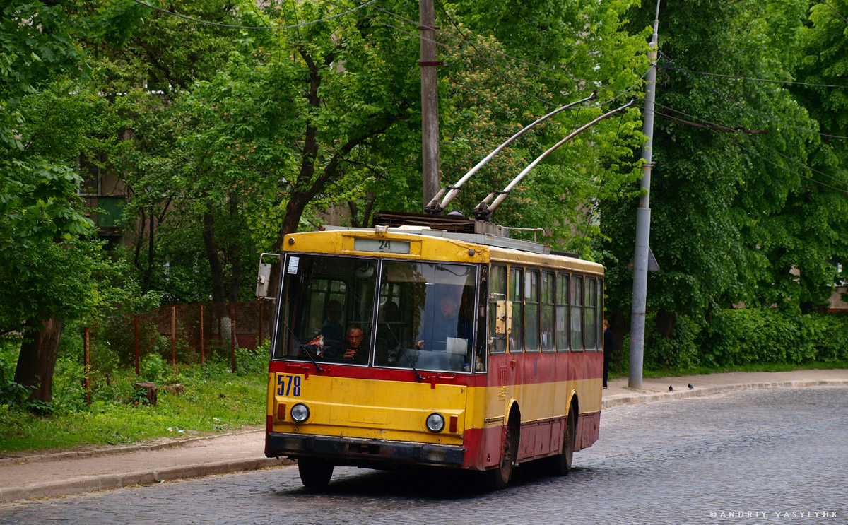 Lviv, Škoda 14Tr11/6 nr. 578