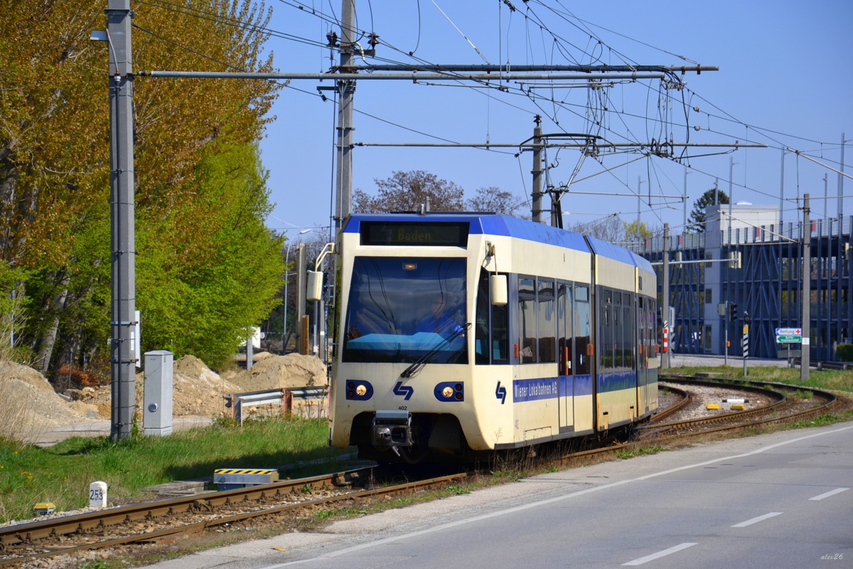 维也纳, Bombardier 400 # 402; 维也纳 — Interurban Wiener Lokalbahnen