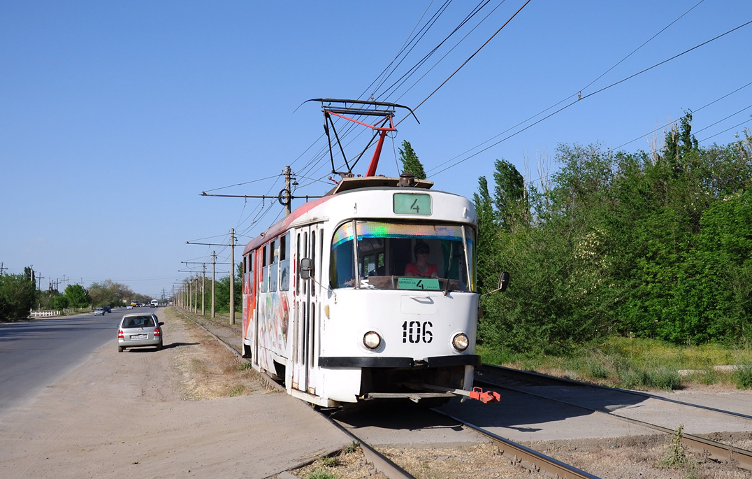 Волжски, Tatra T3SU № 106