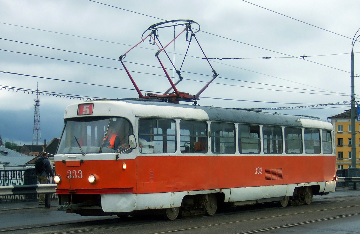 Тверь, Tatra T3SU № 333; Тверь — Трамвайные линии: Новый Волжский мост