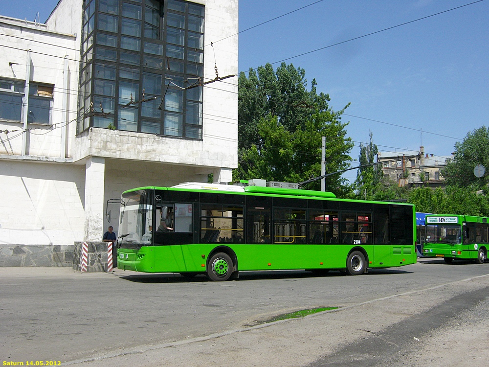 Харьков, ЛАЗ E183A1 № 2104