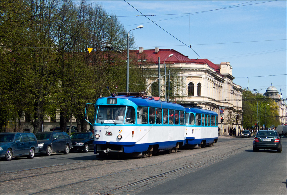 Rīga, Tatra T3A № 51111