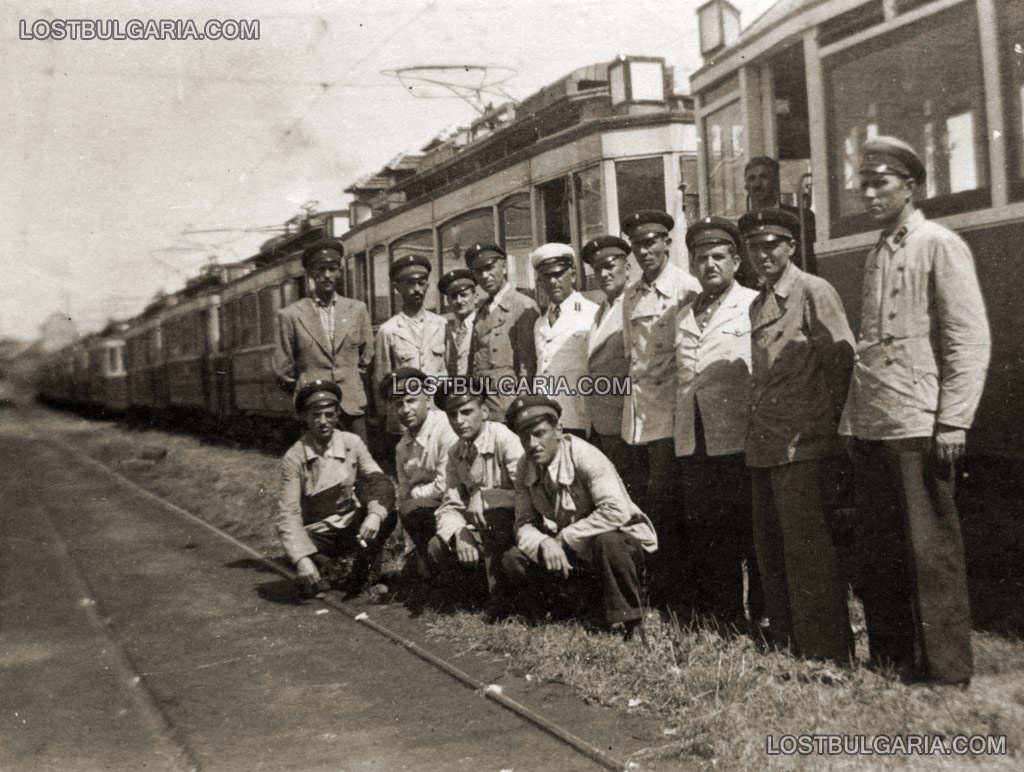 Работники электротранспорта; София — Трамвайное депо: [1] Клокотница