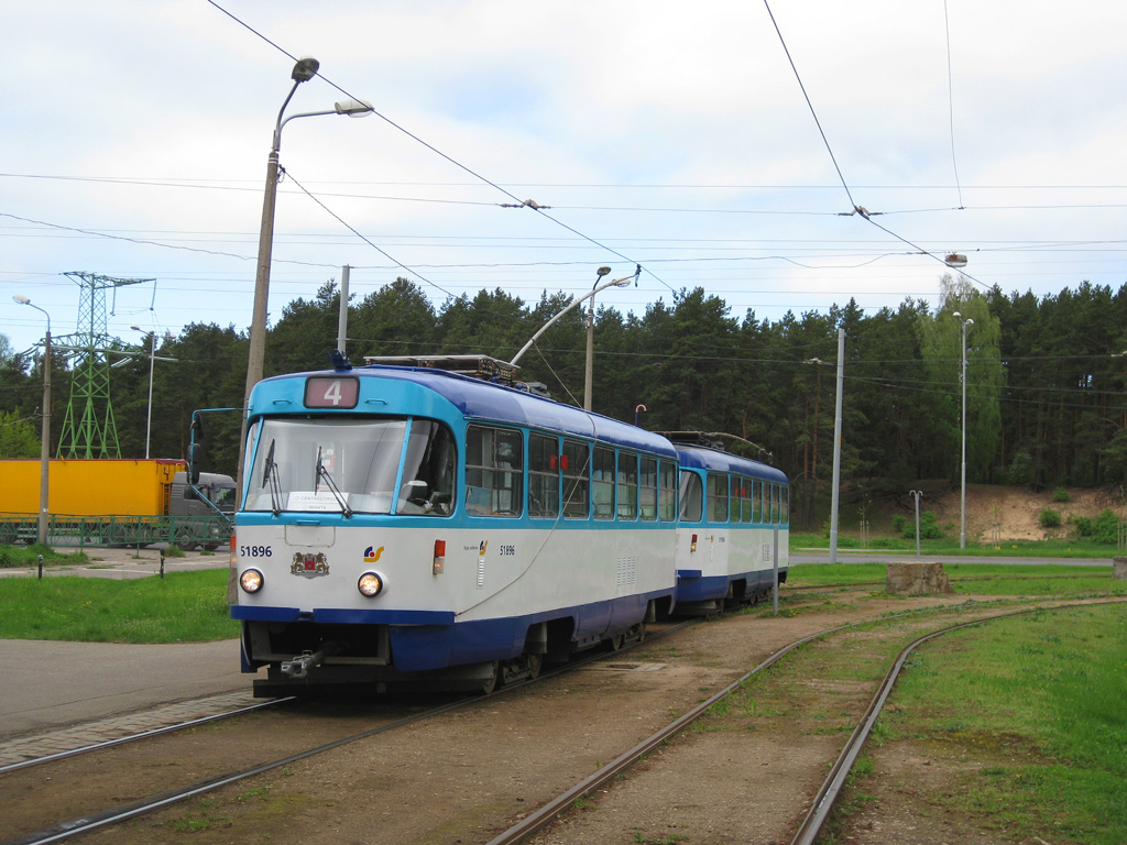 Рига, Tatra T3A № 51896