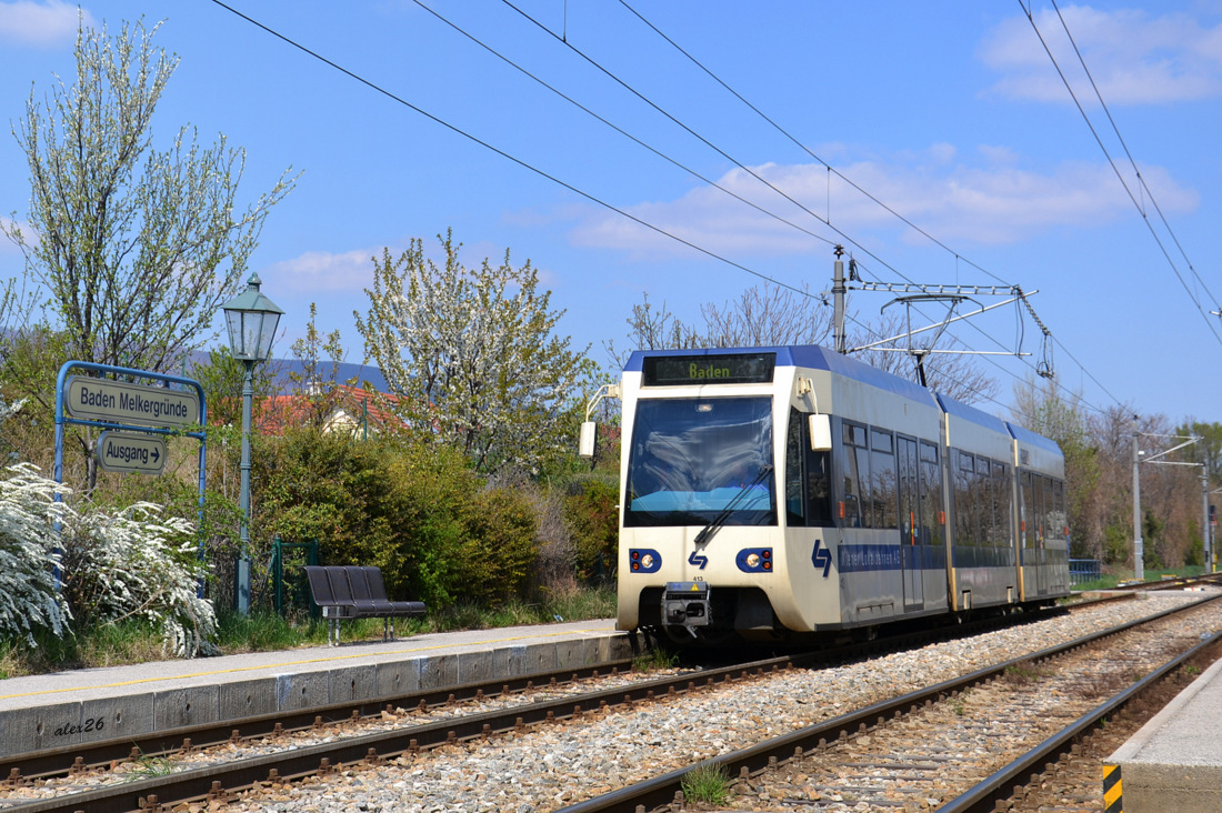 Вена, Bombardier 400 № 413; Вена — Интерурбан Wiener Lokalbahnen