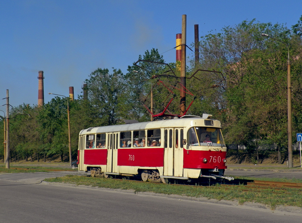 Запорожье, Tatra T3SU № 760