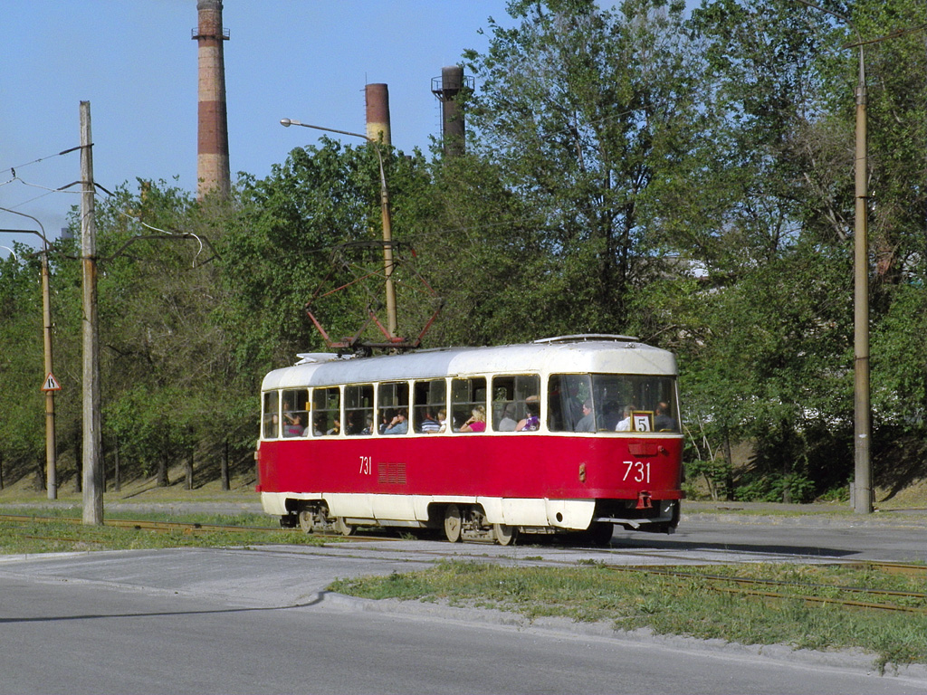 Zaporižžja, Tatra T3SU № 731