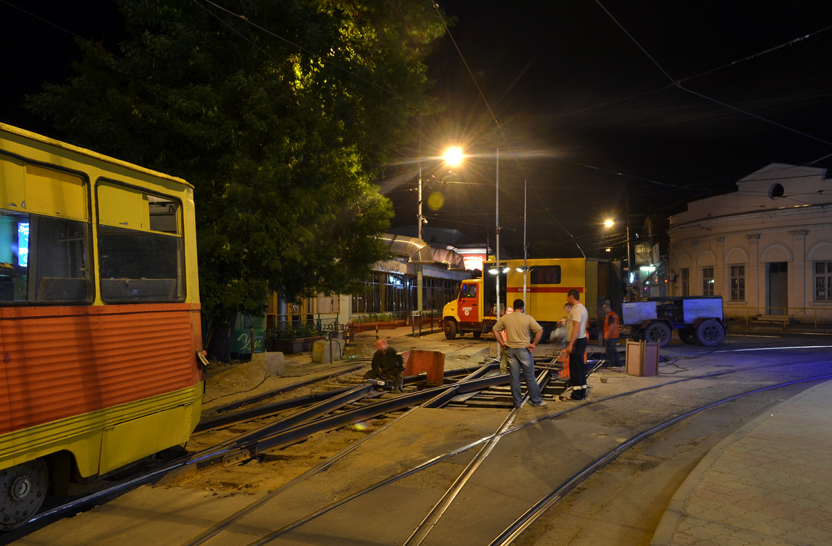 Краснодар — Ремонты трамвайных линий