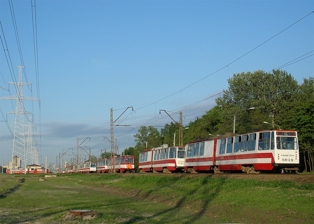 Санкт-Петербург, ЛВС-86К № 8019; Санкт-Петербург — Происшествия