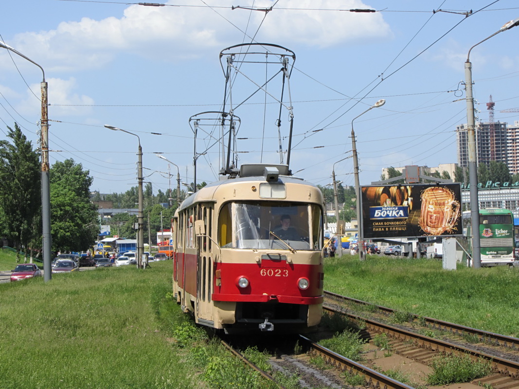 Киев, Tatra T3SU № 6023