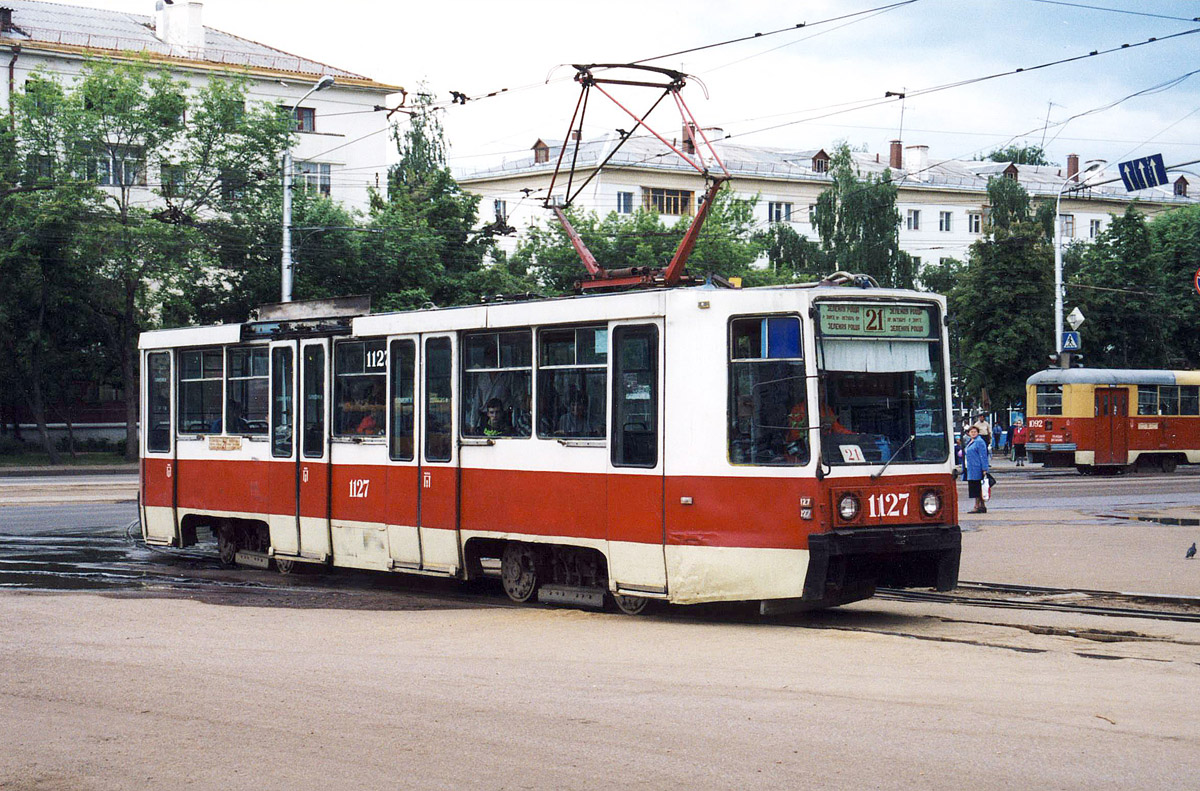 Уфа, 71-608К № 1127; Уфа — Закрытые трамвайные линии