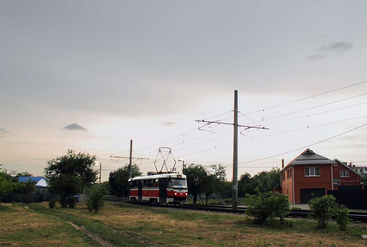 Krasnodar, Tatra T3SU GOH TRZ nr. 016; Krasnodar — Tram lines