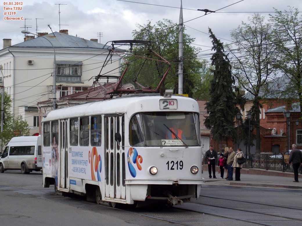 Ульяновск, Tatra T3SU № 1219