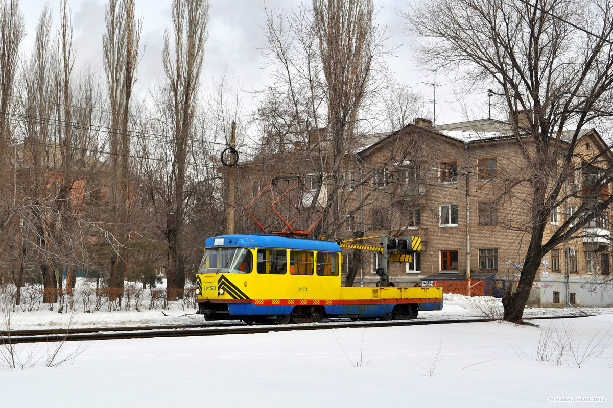 Волгоград, Tatra T3SU (двухдверная) № 53