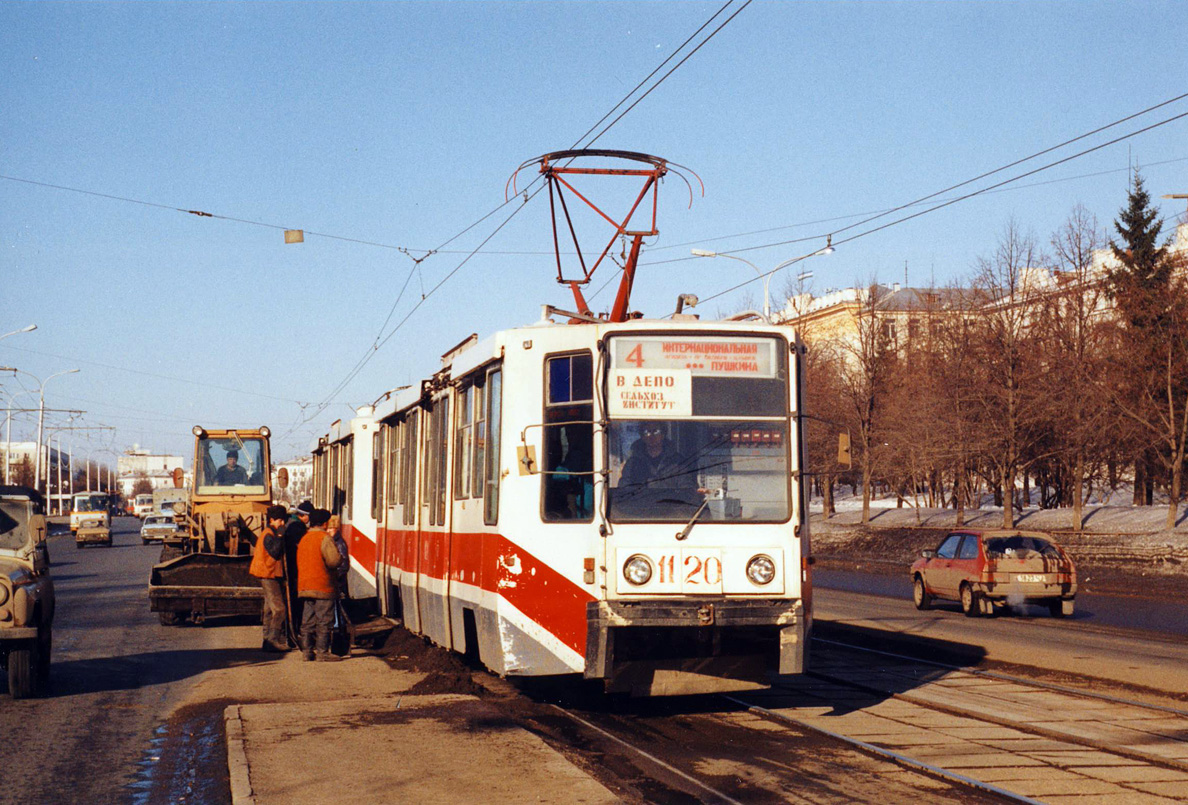 Ufa, 71-608K Nr. 1120; Ufa, 71-608K Nr. 1118; Ufa — Closed tramway lines; Ufa — Historic photos