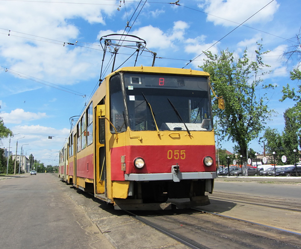 Kijów, Tatra T6B5SU Nr 055