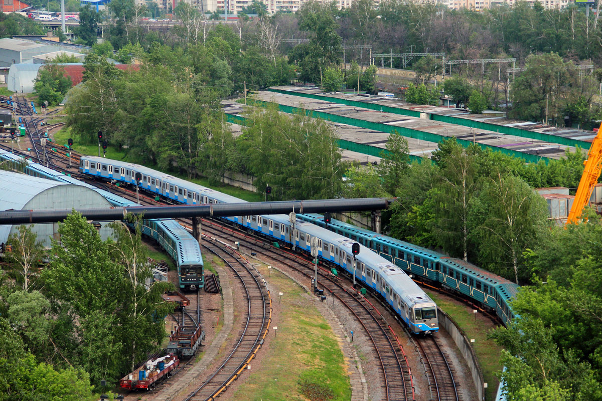 Москва — Метрополитен — Подвижной состав — 81-760/761 и 81-760А/761А/763А