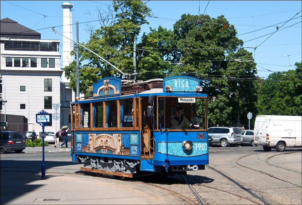 Riga, 2-axle motor car — 1901 (88031)