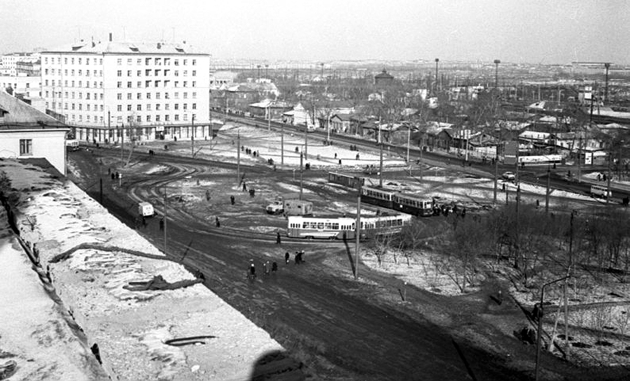 Челябинск — Исторические фотографии — Фото — Городской электротранспорт